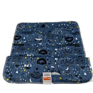 Tula x KangaCare Changing Pad “Wild One” Stars Mountains Bears 23" x 14"